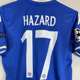 Shop 2013/14 CHELSEA HAZARD #17 C/L HOME SHIRT (XL.KIDS) ADIDAS, classic football shirts, vintage football shirts & retro soccer jerseys at Cult Kits
