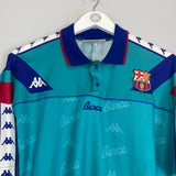 1992/95 BARCELONA AWAY SHIRT (M) KAPPA