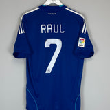 2008/09 REAL MADRID RAUL #7 AWAY SHIRT (M) ADIDAS