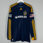 Shop 2013/15 LA GALAXY BECKHAM #23 *PLAYER ISSUE* L/S AWAY SHIRT (L) ADIDAS, classic football shirts, vintage football shirts & retro soccer jerseys at Cult Kits