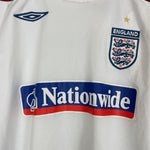 Shop 2007/08 ENGLAND TRAINING SHIRT (L) UMBRO, classic football shirts, vintage football shirts & retro soccer jerseys at Cult Kits
