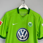 Shop 2016/17 WOLFSBURG GUILAVOGUI #23 HOME SHIRT (L) NIKE, classic football shirts, vintage football shirts & retro soccer jerseys at Cult Kits