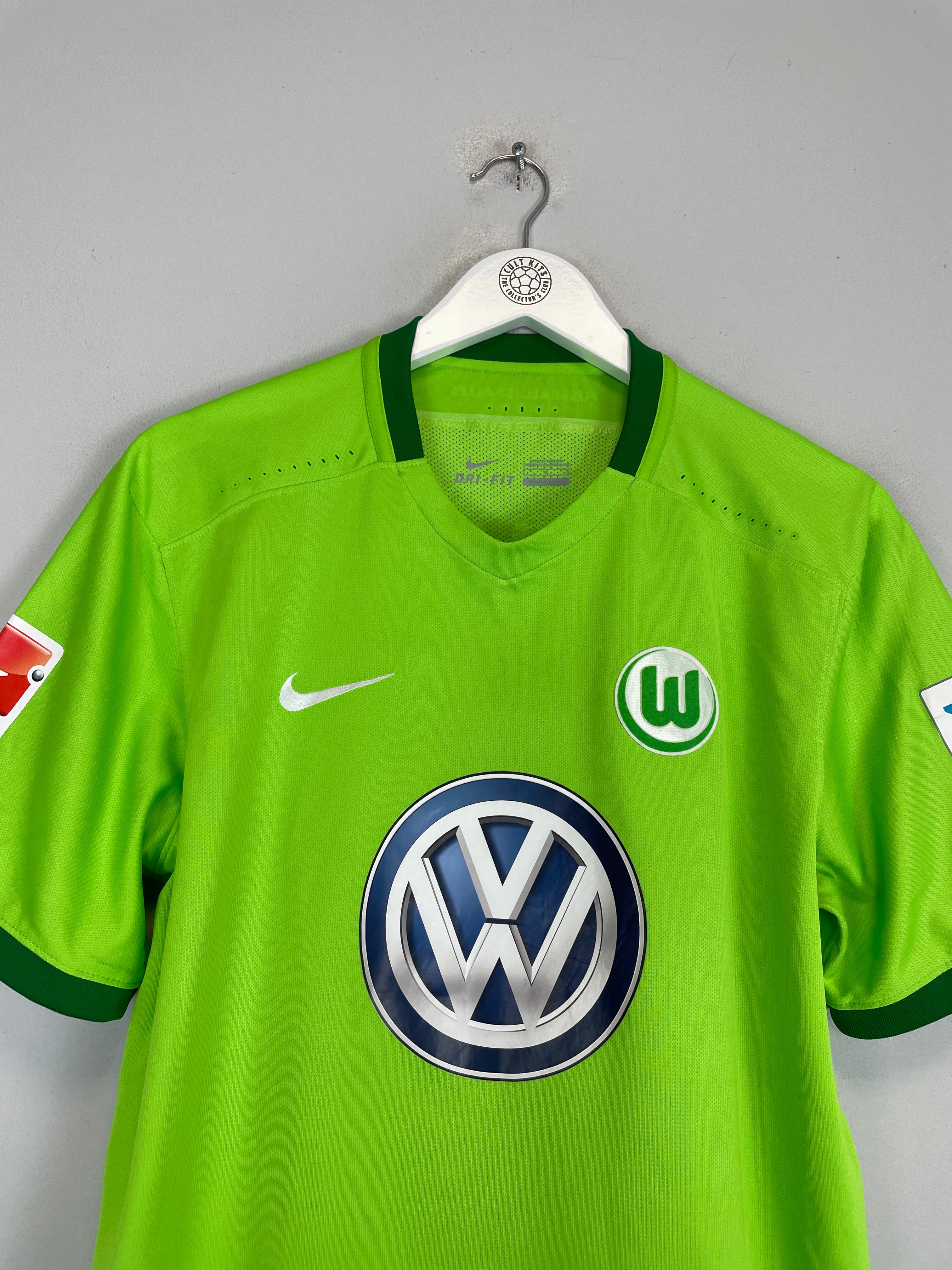 Shop 2016/17 WOLFSBURG GUILAVOGUI #23 HOME SHIRT (L) NIKE, classic football shirts, vintage football shirts & retro soccer jerseys at Cult Kits