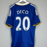 2008/09 CHELSEA DECO #20 HOME SHIRT (XL) ADIDAS