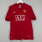 Shop 2007/09 MANCHESTER UNITED RONALDO #7 HOME SHIRT (L) NIKE, classic football shirts, vintage football shirts & retro soccer jerseys at Cult Kits