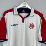 2002/03 NORWAY AWAY SHIRT (M) UMBRO