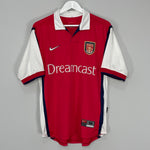 Shop 1999/00 ARSENAL HENRY #14 HOME SHIRT (M) NIKE, classic football shirts, vintage football shirts & retro soccer jerseys at Cult Kits