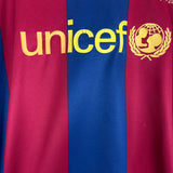 Shop 2007/08 BARCELONA RONALDINHO #10 HOME SHIRT (S) NIKE, classic football shirts, vintage football shirts & retro soccer jerseys at Cult Kits