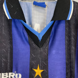 1997/98 INTER MILAN RONALDO #10 HOME SHIRT (XL) UMBRO