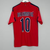 Shop 2014/15 PSG IBRAHIMOVIC #10 AWAY SHIRT (M) NIKE, classic football shirts, vintage football shirts & retro soccer jerseys at Cult Kits