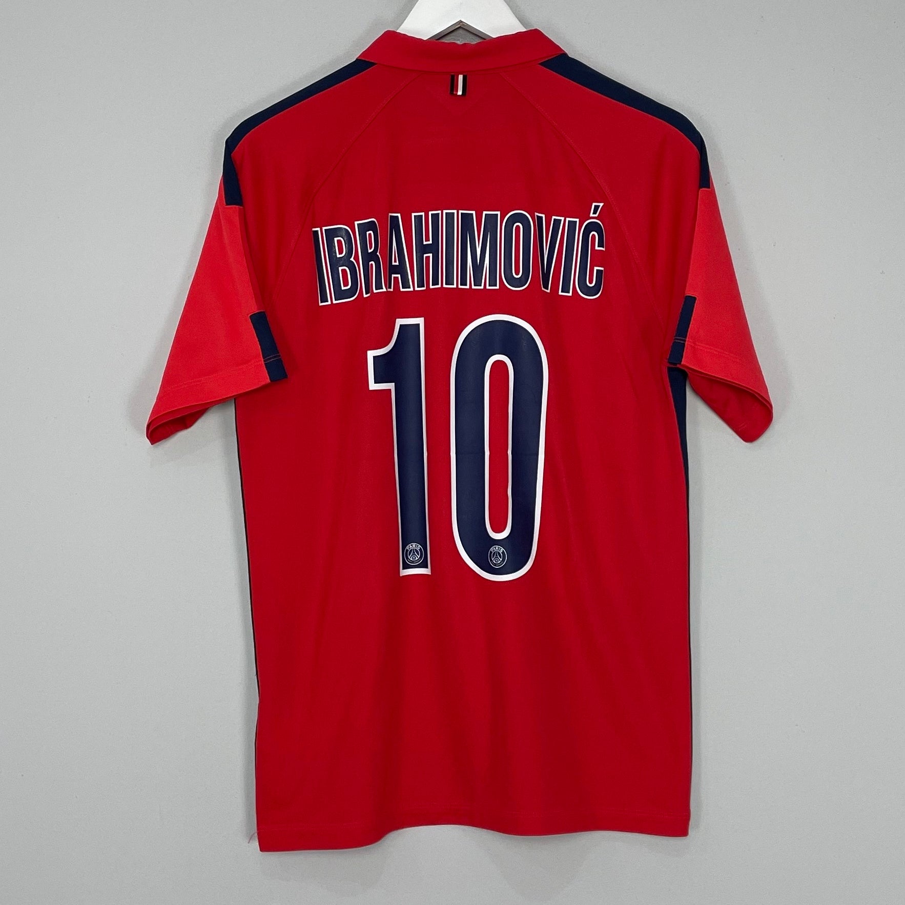 Shop 2014/15 PSG IBRAHIMOVIC #10 AWAY SHIRT (M) NIKE, classic football shirts, vintage football shirts & retro soccer jerseys at Cult Kits