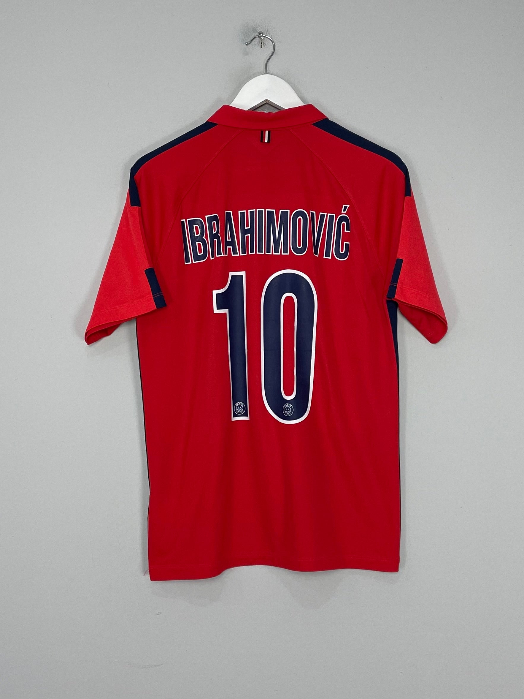 Shop 2014/15 PSG IBRAHIMOVIC #10 AWAY SHIRT (M) NIKE, classic football shirts, vintage football shirts & retro soccer jerseys at Cult Kits