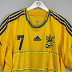 Shop 2011/12 UKRAINE SHEVCHENKO #7 HOME SHIRT (XL) ADIDAS, classic football shirts, vintage football shirts & retro soccer jerseys at Cult Kits