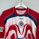 Shop 2006/07 CHIVAS GUADALAJARA HOME SHIRT (M) REEBOK, classic football shirts, vintage football shirts & retro soccer jerseys at Cult Kits