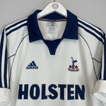Shop 1999/01 TOTTENHAM GINOLA #14 HOME SHIRT (L) ADIDAS, classic football shirts, vintage football shirts & retro soccer jerseys at Cult Kits
