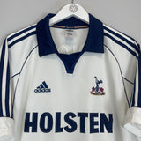 Shop 1999/01 TOTTENHAM GINOLA #14 HOME SHIRT (L) ADIDAS, classic football shirts, vintage football shirts & retro soccer jerseys at Cult Kits