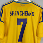 Shop 2011/12 UKRAINE SHEVCHENKO #7 HOME SHIRT (XL) ADIDAS, classic football shirts, vintage football shirts & retro soccer jerseys at Cult Kits