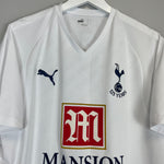 Shop 2007/08 TOTTENHAM BERBATOV #9 *125 YEARS* HOME SHIRT (L) PUMA, classic football shirts, vintage football shirts & retro soccer jerseys at Cult Kits
