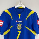 2006/07 UKRAINE SHEVCHENKO #7 AWAY SHIRT (M) LOTTO