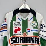 Shop 2008/09 SANTOS LAGUNA HOME SHIRT (L) ATLETICA, classic football shirts, vintage football shirts & retro soccer jerseys at Cult Kits