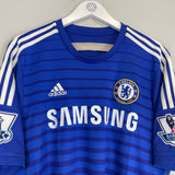 Shop 2014/15 CHELSEA OSCAR #8 HOME SHIRT (XL) ADIDAS, classic football shirts, vintage football shirts & retro soccer jerseys at Cult Kits