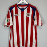 2004/05 CHIVAS GUADALAJARA F.PALENCIA #17  HOME SHIRT (L) REEBOK