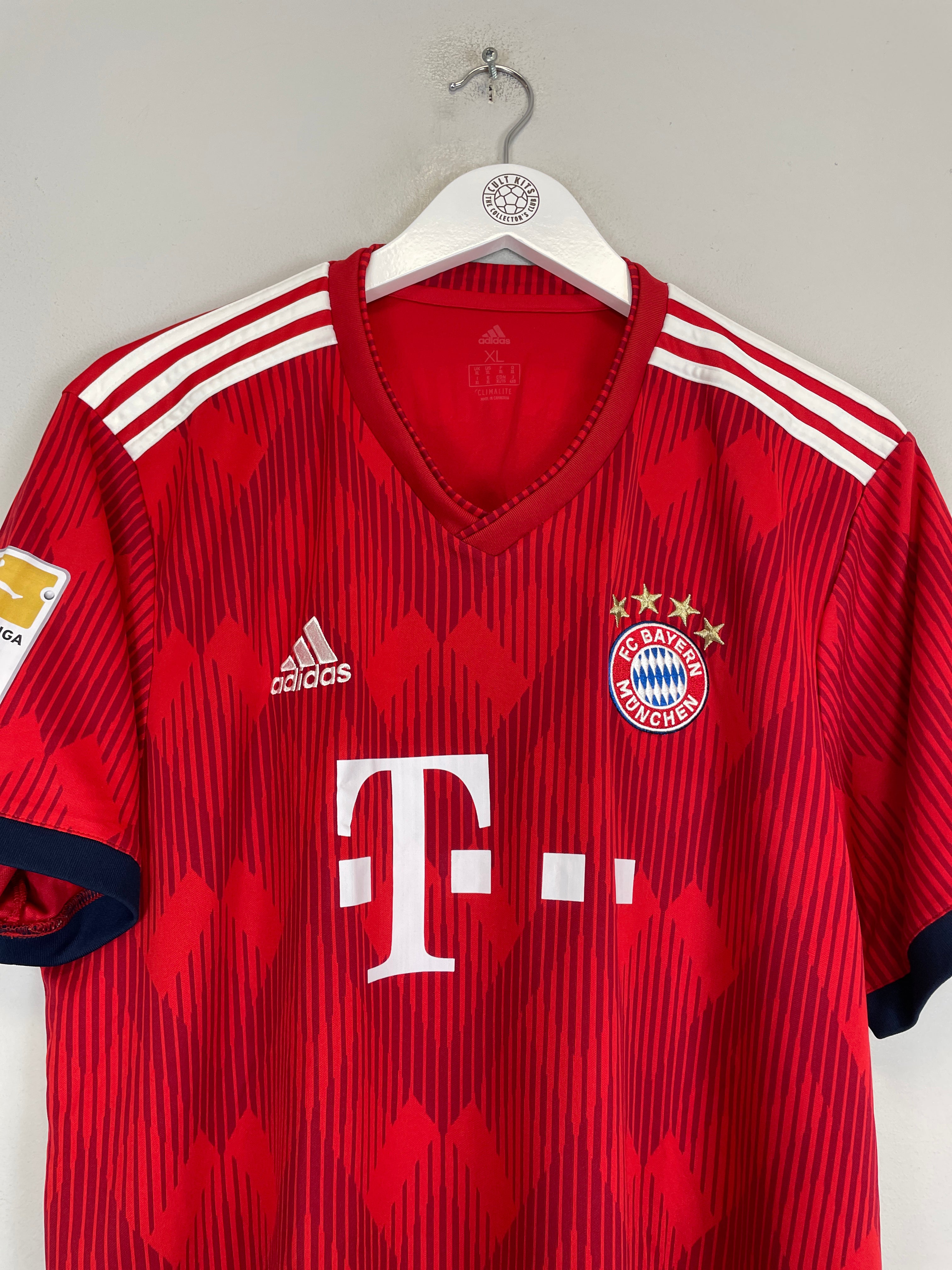 2018/19 BAYERN MUNICH MULLER #25 HOME SHIRT (XL) ADIDAS – Cult Kits 2018/19 BAYERN MUNICH MULLER #25 HOME SHIRT (XL) ADIDAS – Cult Kits