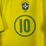 2004/06 BRAZIL RONALDINHO #10 HOME SHIRT (XXL) NIKE