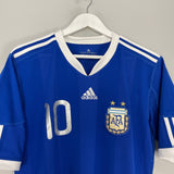 Shop 2010/11 ARGENTINA MESSI #10 AWAY SHIRT (M) ADIDAS, classic football shirts, vintage football shirts & retro soccer jerseys at Cult Kits