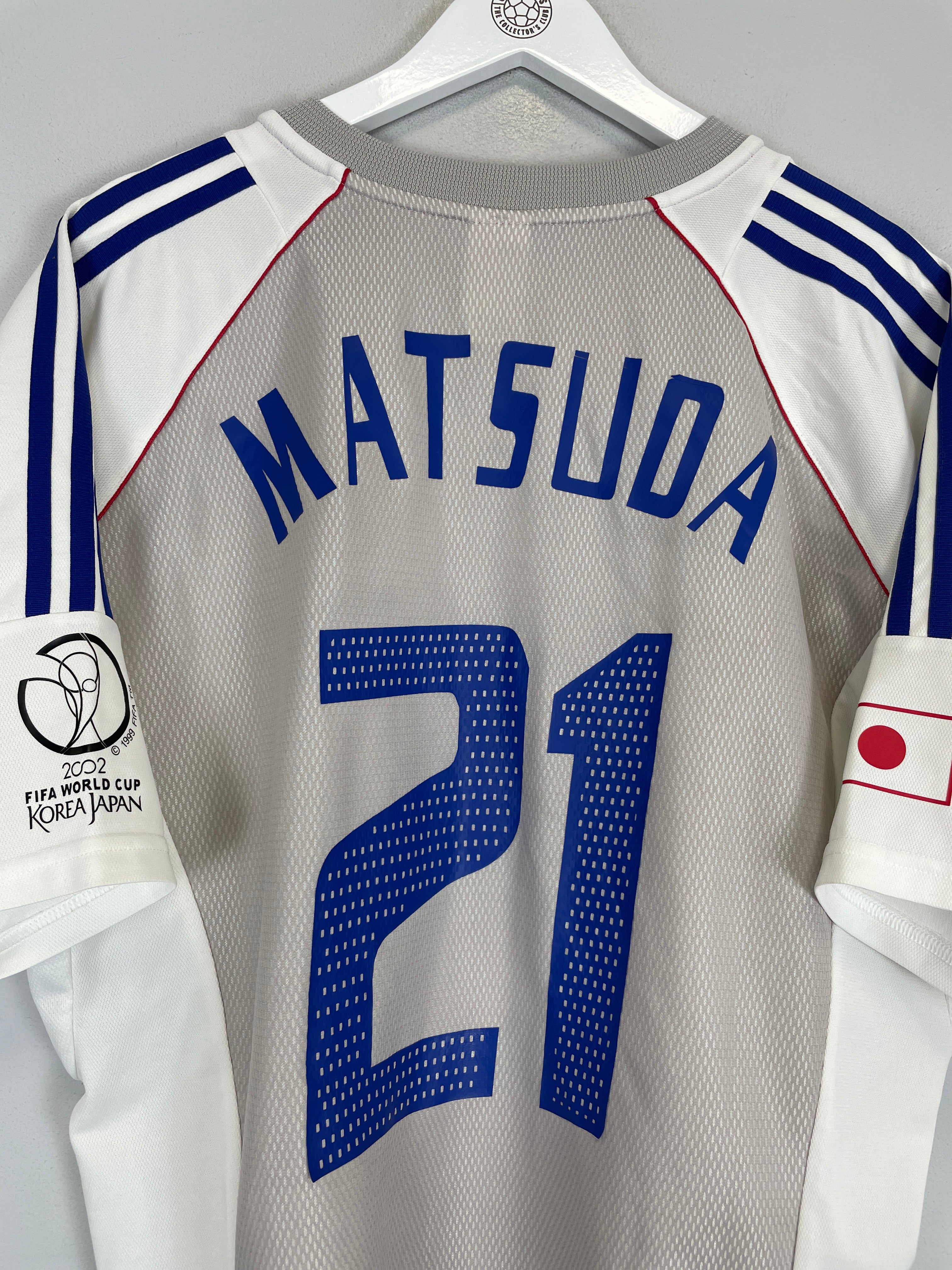 Shop 2002/04 JAPAN MATSUDA #21 AWAY SHIRT (XL) ADIDAS, classic football shirts, vintage football shirts & retro soccer jerseys at Cult Kits