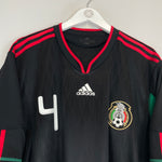 Shop 2010/11 MEXICO R.MARQUEZ #4 AWAY SHIRT (XL) ADIDAS, classic football shirts, vintage football shirts & retro soccer jerseys at Cult Kits