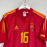 2004/06 SPAIN ALONSO #16 HOME SHIRT (M) ADIDAS