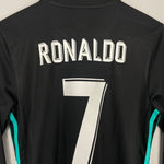 Shop 2017/18 REAL MADRID RONALDO #7 L/S AWAY SHIRT (S) ADIDAS, classic football shirts, vintage football shirts & retro soccer jerseys at Cult Kits