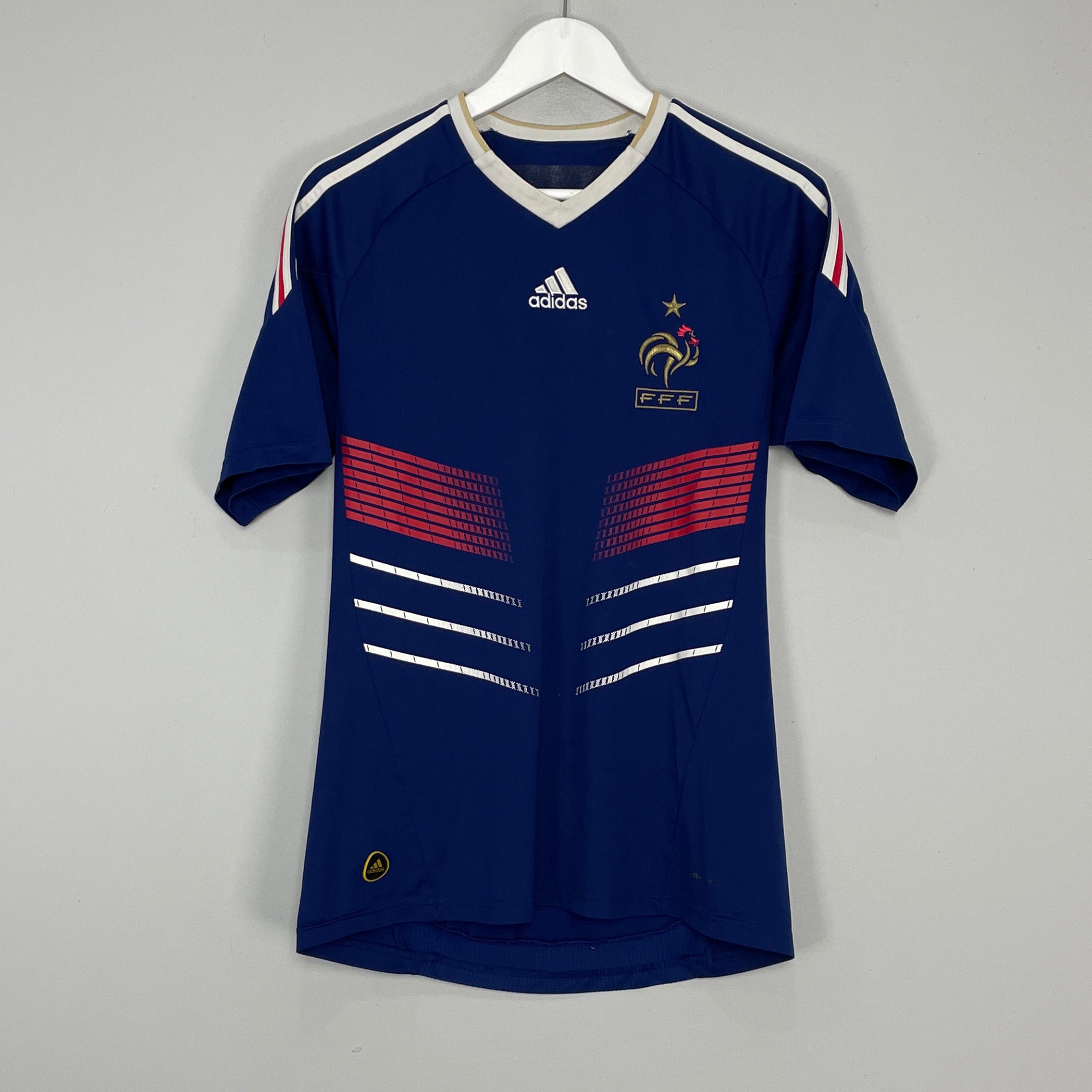Shop 2010/11 FRANCE HOME SHIRT (XS) ADIDAS, classic football shirts, vintage football shirts & retro soccer jerseys at Cult Kits