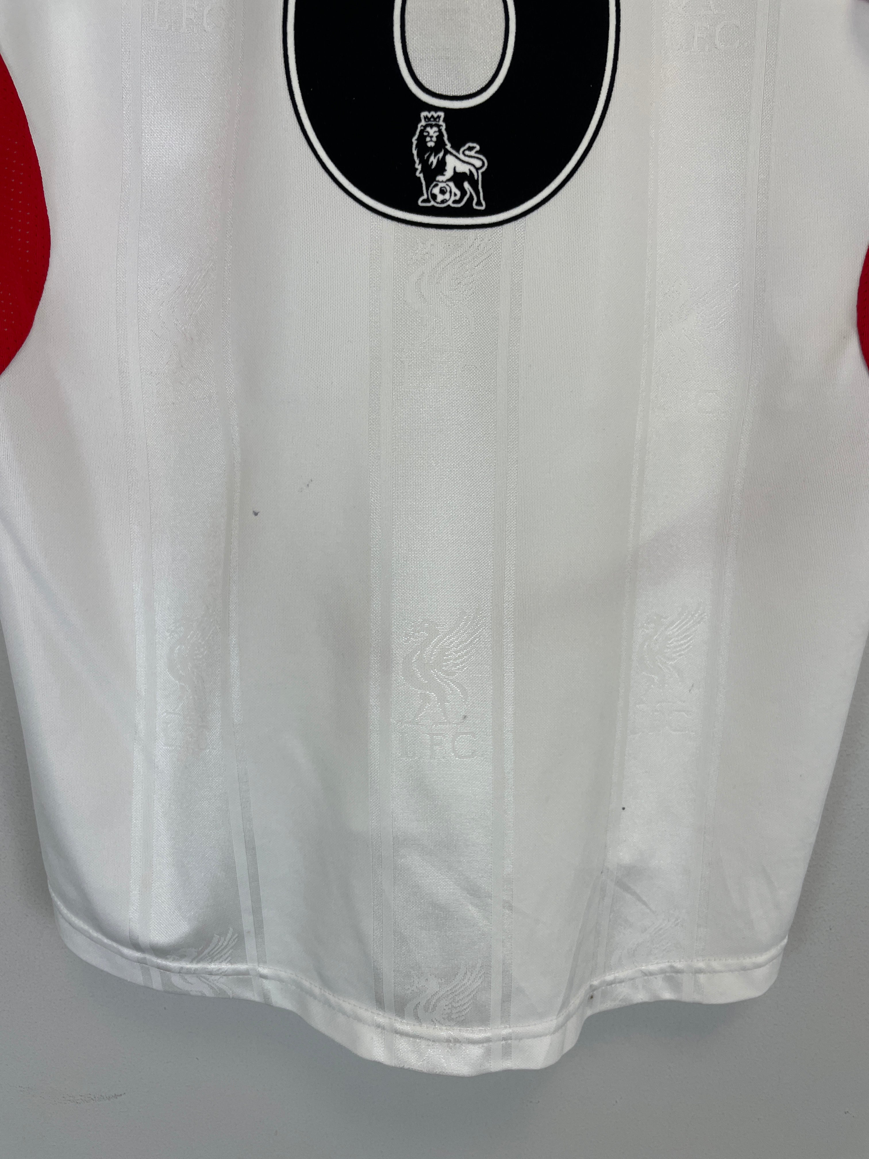 Shop 2007/08 LIVERPOOL GERRARD #8 AWAY SHIRT (M) ADIDAS, classic football shirts, vintage football shirts & retro soccer jerseys at Cult Kits
