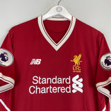 2017/18 LIVERPOOL VIRGIL #4 125 YEARS HOME SHIRT (L) NEW BALANCE