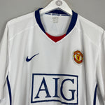 Shop 2008/09 MANCHESTER UNITED RONALDO #7 AWAY SHIRT (XXL) NIKE, classic football shirts, vintage football shirts & retro soccer jerseys at Cult Kits