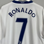 Shop 2008/09 MANCHESTER UNITED RONALDO #7 AWAY SHIRT (XXL) NIKE, classic football shirts, vintage football shirts & retro soccer jerseys at Cult Kits
