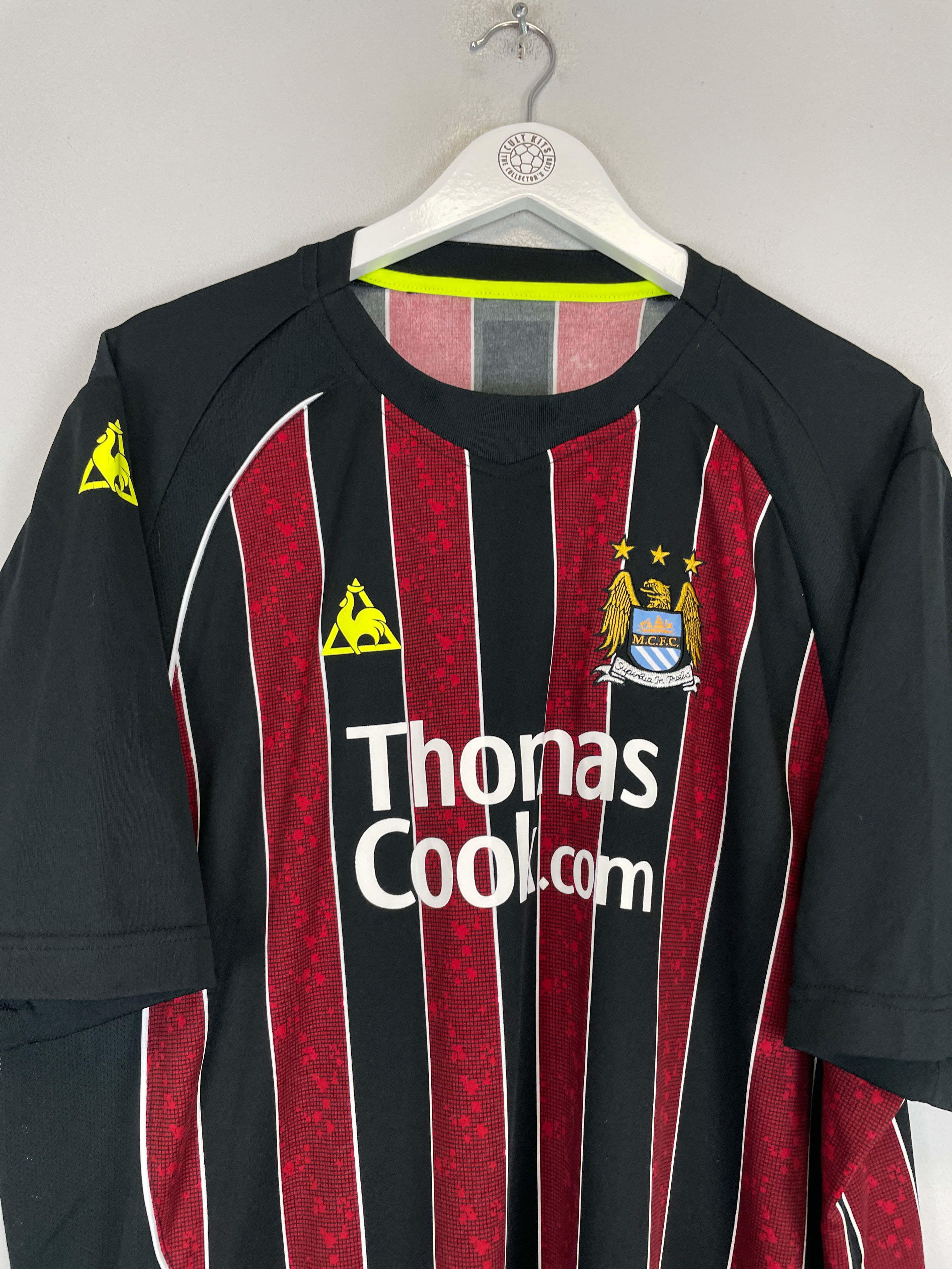 Shop 2008/09 MANCHESTER CITY WRIGHT PHILLIPS #8 AWAY SHIRT (XL) LE COQ, classic football shirts, vintage football shirts & retro soccer jerseys at Cult Kits