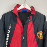1992/93 MANCHESTER UNITED BENCH COAT (L) UMBRO