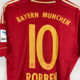 2011/13 BAYERN MUNICH ROBBEN #10 HOME SHIRT (M) ADIDAS