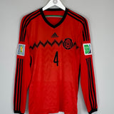 2014 MEXICO R.MARQUEZ #4 L/S AWAY SHIRT (M) ADIDAS
