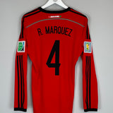 2014 MEXICO R.MARQUEZ #4 L/S AWAY SHIRT (M) ADIDAS