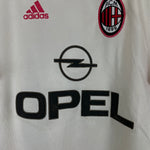 Shop 1998/99 AC MILAN MALDINI #3 AWAY SHIRT (M) ADIDAS, classic football shirts, vintage football shirts & retro soccer jerseys at Cult Kits