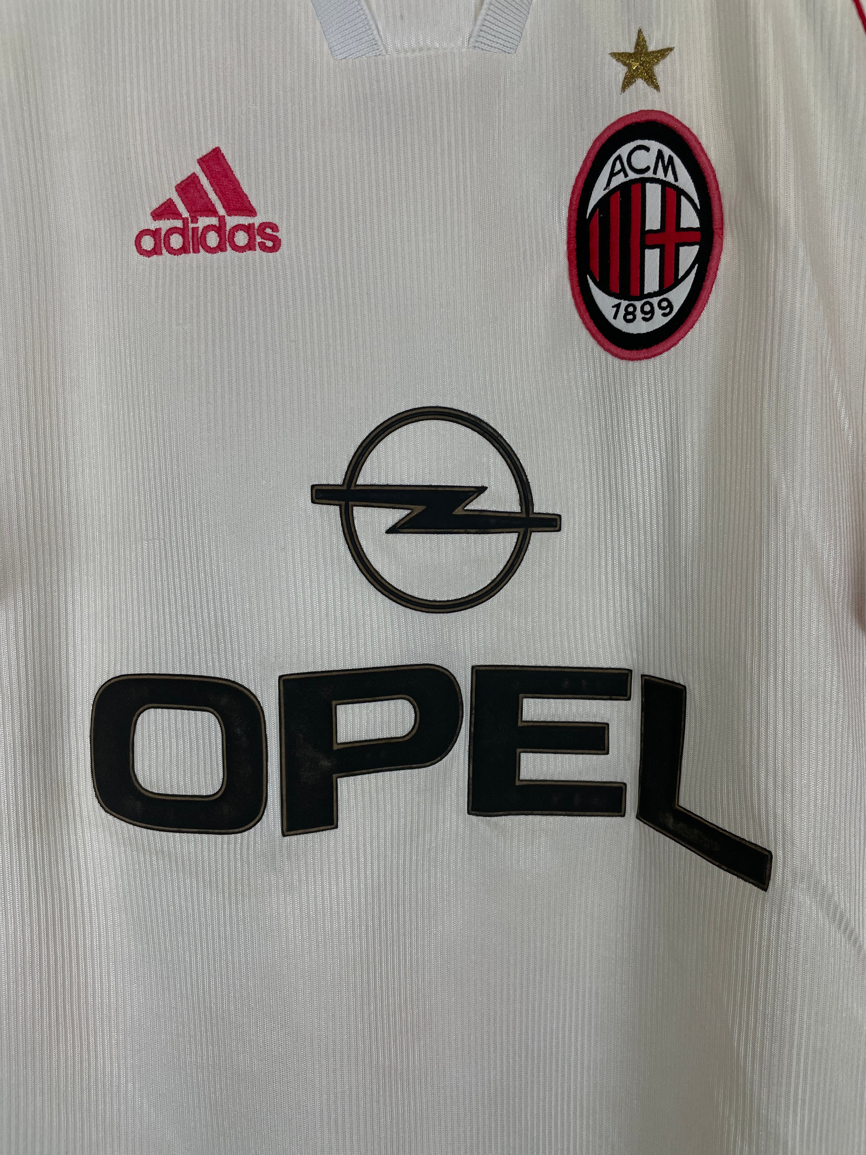 Shop 1998/99 AC MILAN MALDINI #3 AWAY SHIRT (M) ADIDAS, classic football shirts, vintage football shirts & retro soccer jerseys at Cult Kits