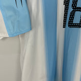 Shop 2004/06 ARGENTINA MESSI #18 HOME SHIRT (L) ADIDAS, classic football shirts, vintage football shirts & retro soccer jerseys at Cult Kits