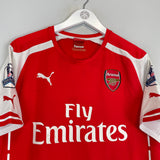 Shop 2014/15 ARSENAL OZIL #11 HOME SHIRT (L) PUMA, classic football shirts, vintage football shirts & retro soccer jerseys at Cult Kits