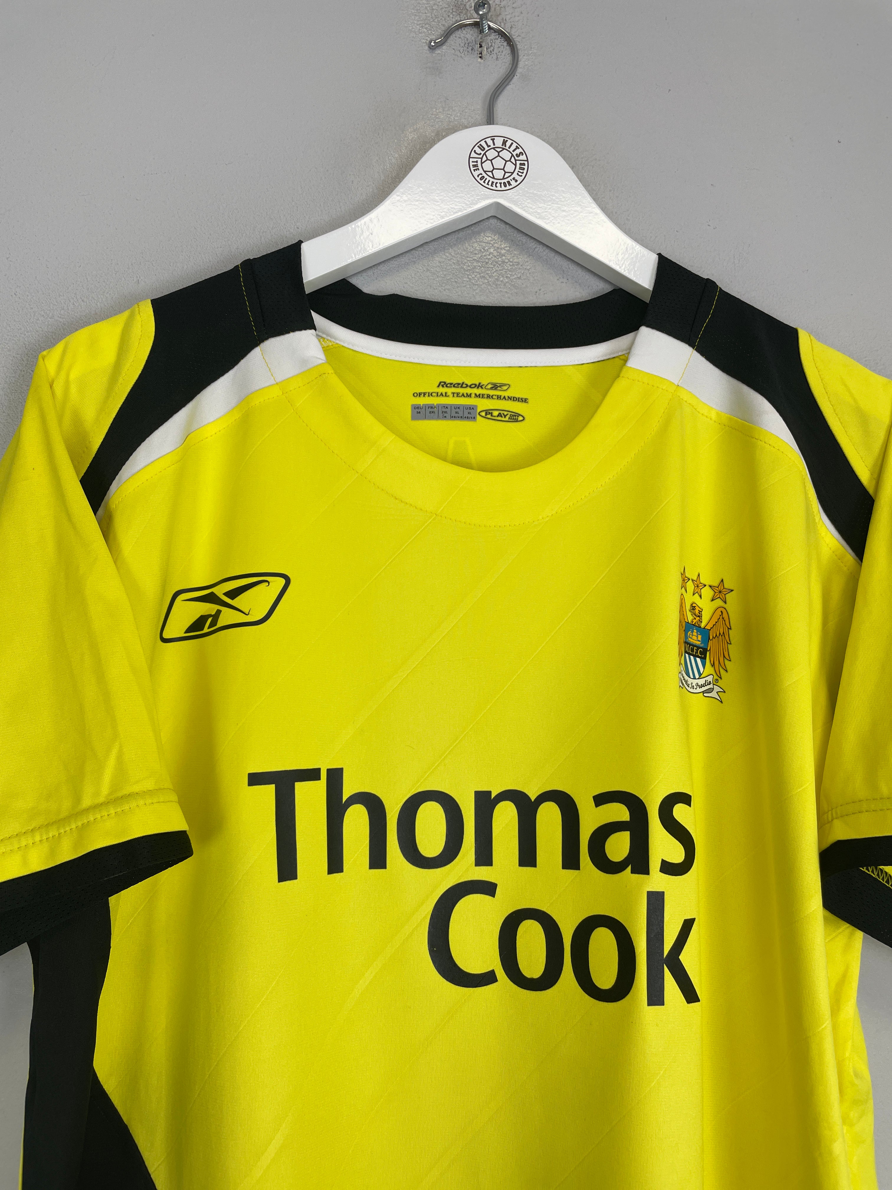 Shop 2005/06 MANCHESTER CITY SAMARAS #20 THIRD SHIRT (XL) REEBOK, classic football shirts, vintage football shirts & retro soccer jerseys at Cult Kits
