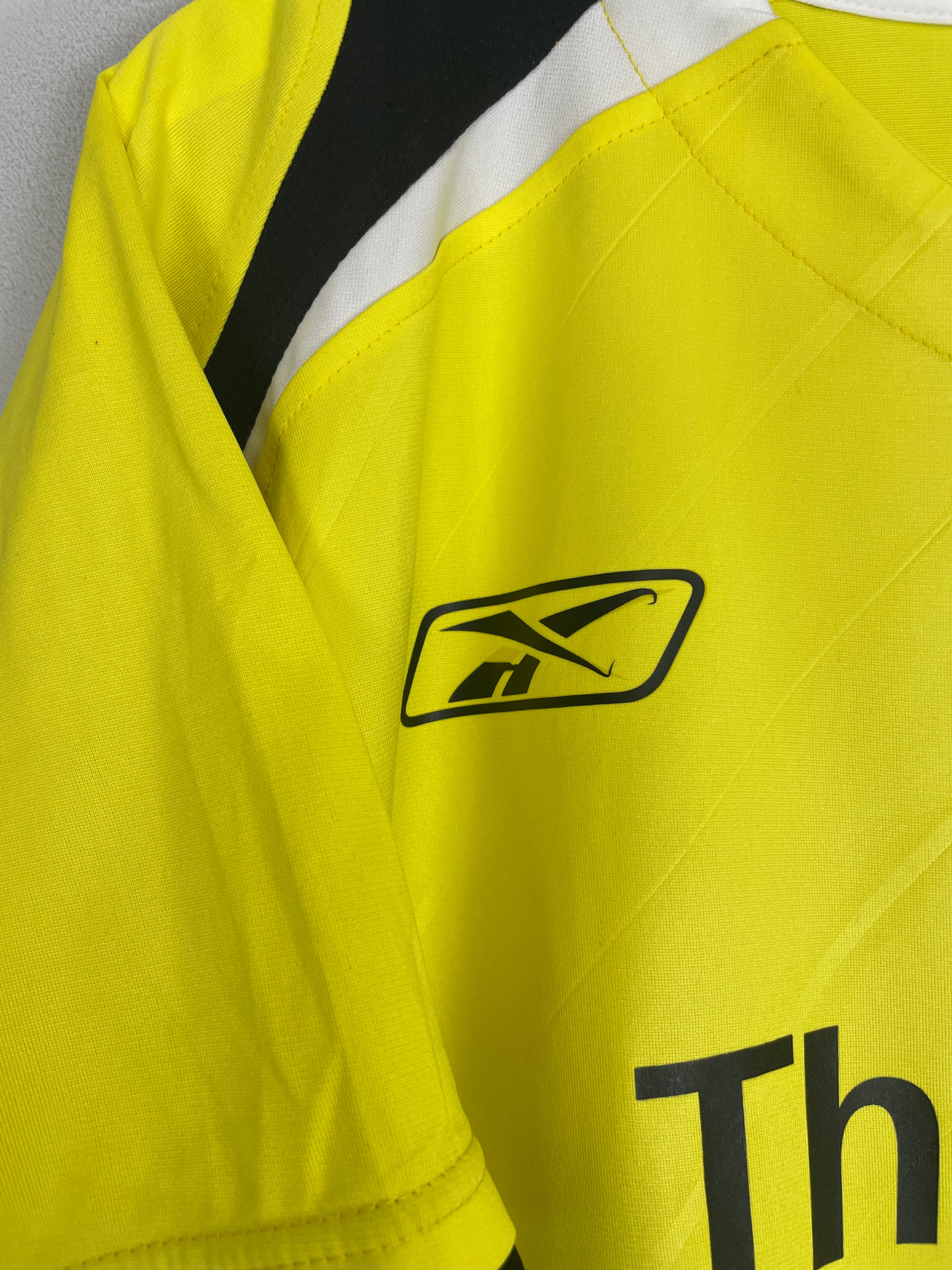 Shop 2005/06 MANCHESTER CITY SAMARAS #20 THIRD SHIRT (XL) REEBOK, classic football shirts, vintage football shirts & retro soccer jerseys at Cult Kits
