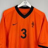 2000/02 NETHERLANDS STAM #3 HOME SHIRT (XL) NIKE